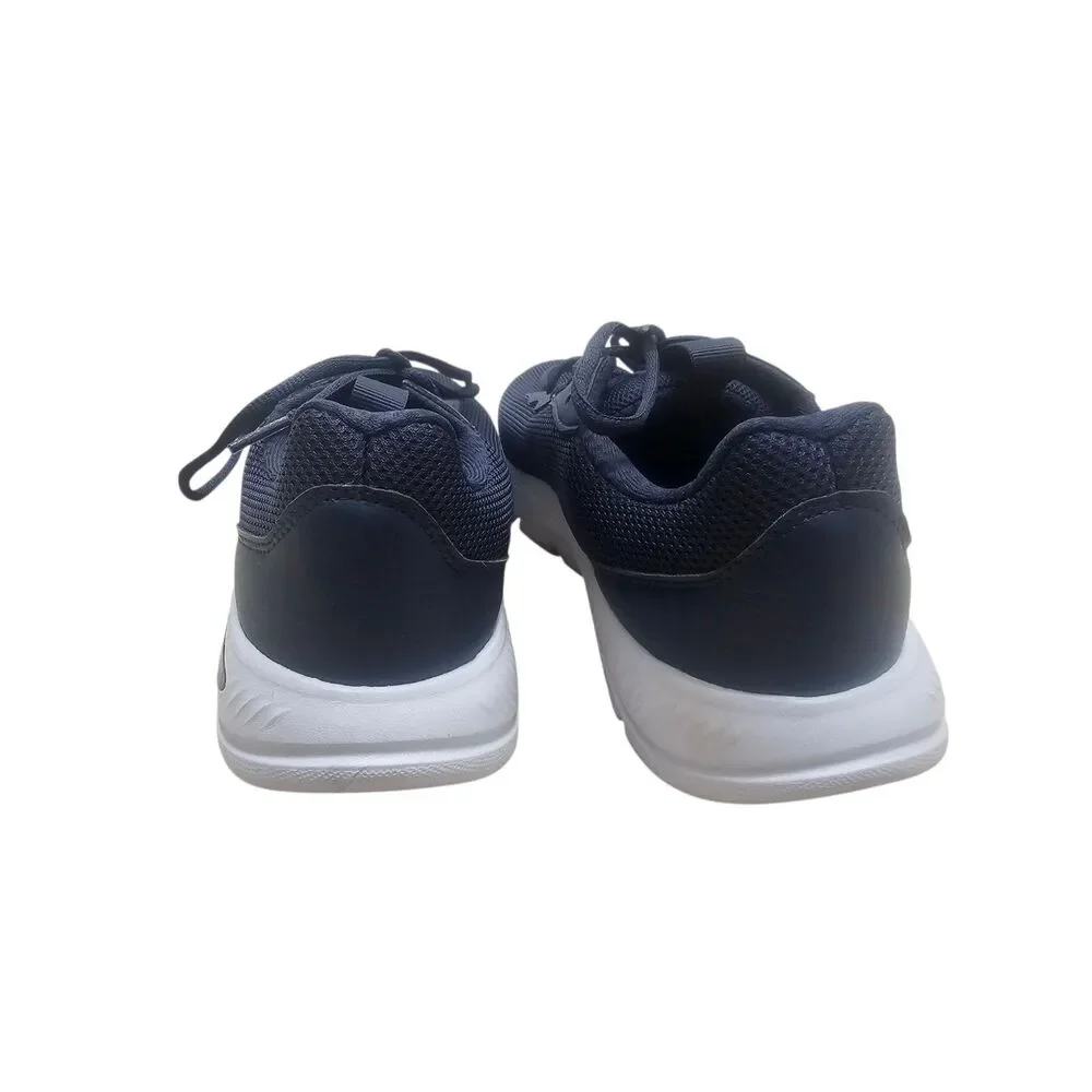 Adidas Men's Cloudfoam Flex Laces Sneakers Navy 8.5